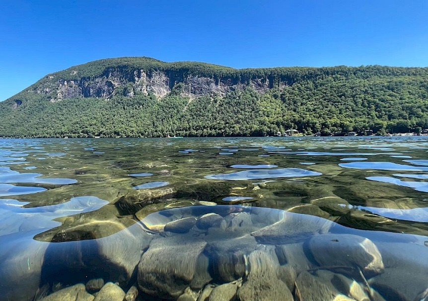 Crystal clear Lake Willoughby